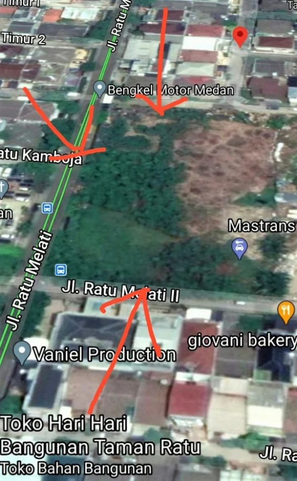 [3258D5] Jual Tanah 5380m2 - Kebon Jeruk, Jakarta Barat