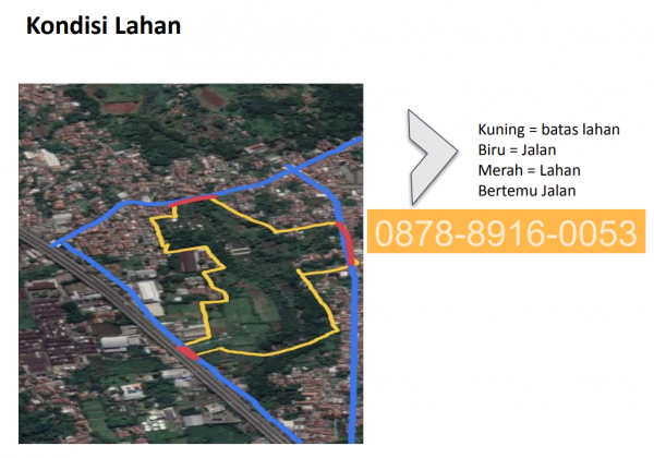 Jual Lahan 8 Hektar Strategis Tanah Sereal Bogor B01BD5