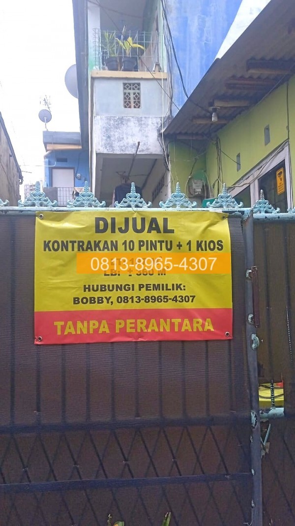 Kontrakan 10 Pintu + 1 Kios Strategis di Belakang Apartemen Rasuna Jakarta Selatan E10412